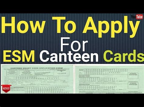 esm canteen smart card status|canteen stores department psc fee.